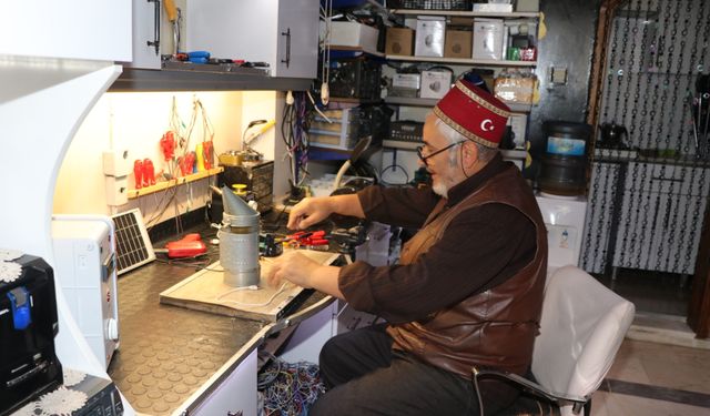 Erzurumlu 'Dadaş mucit' aracılar için güvenli körük tasarladı