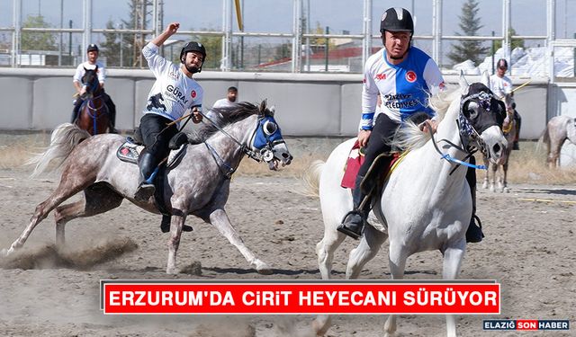 Erzurum'da Cirit Heyecanı Sürüyor