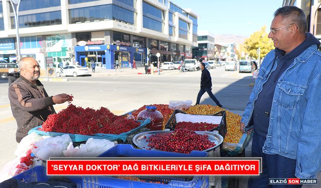 'Seyyar Doktor' Dağ Bitkileriyle Şifa Dağıtıyor