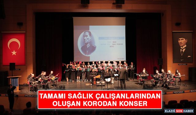 Tamamı Sağlık Çalışanlarından Oluşan Korodan Konser