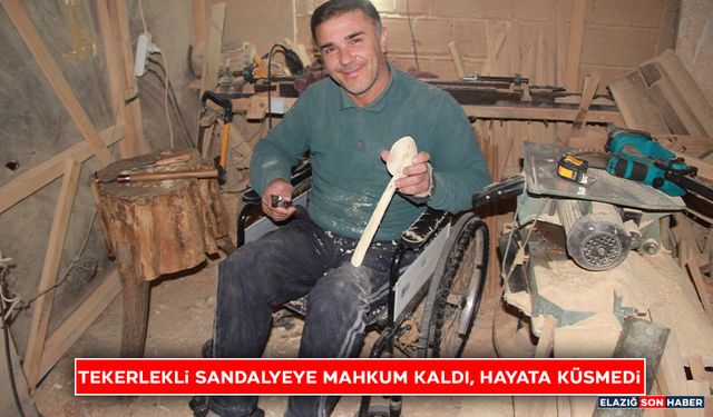 Tekerlekli Sandalyeye Mahkum Kaldı, Hayata Küsmedi