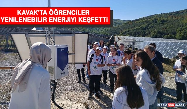 Kavak'ta Öğrenciler Yenilenebilir Enerjiyi Keşfetti