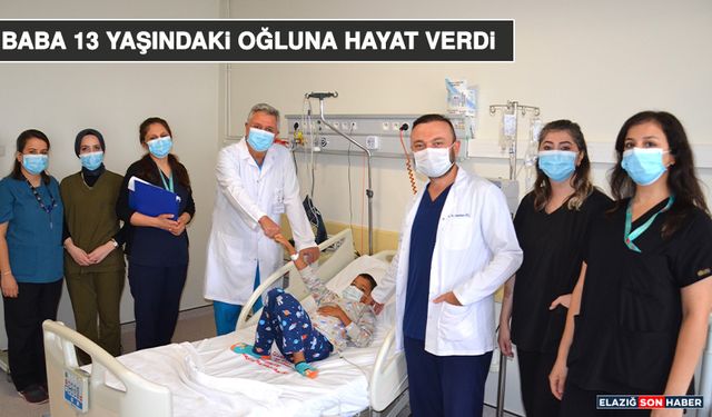 Baba 13 Yaşındaki Oğluna Hayat Verdi