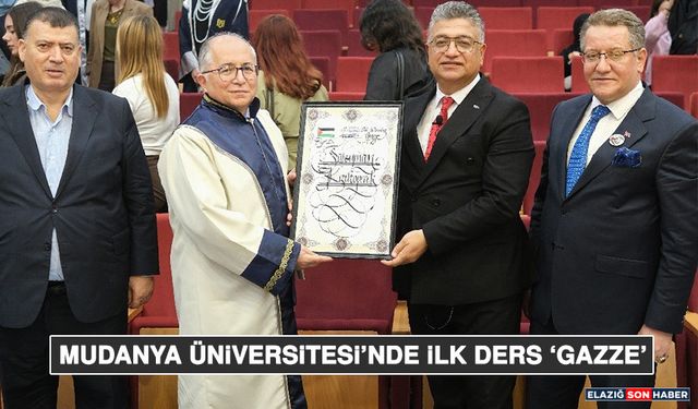 Mudanya Üniversitesi’nde İlk Ders ‘Gazze’