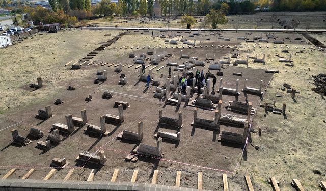 Van'daki Selçuklu Mezarlığı'nda 20 yeni mezar taşı kayıt altına alındı