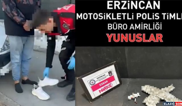 Ayakkabı İçinden Esrar Çıktı