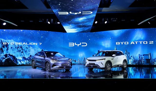 BYD Türkiye, SEALION 7 ve ATTO 2 ile elektrikli SUV ailesini genişletiyor