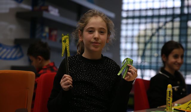 Erzurum'da 500 çocuk ara tatilini bilim ve teknolojiyle geçirdi