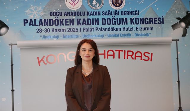 Erzurum'daki kongrede normal doğuma teşvik ve azalan doğum oranları konuşuldu