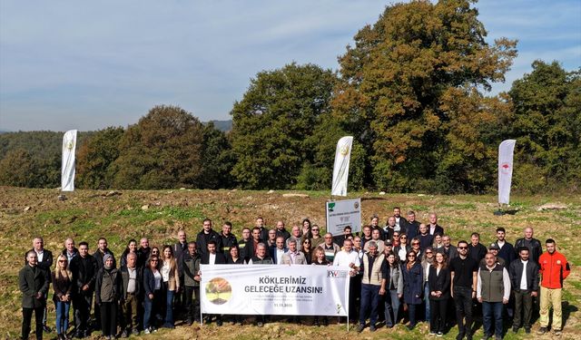 Fehmi Yıldız Vakfı Hatıra Ormanı'nın ilk fidanları dikildi