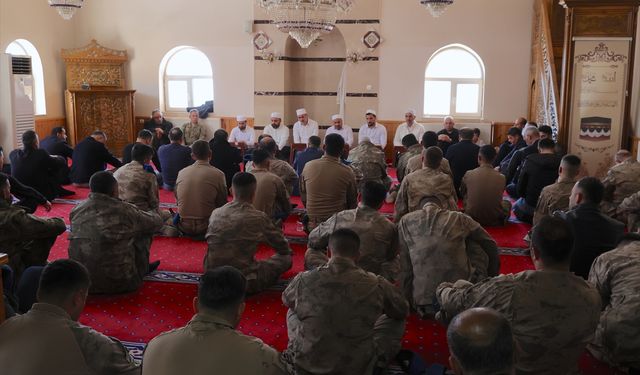 Hakkari'de şehit Nedim Korkmaz için mevlit okutuldu