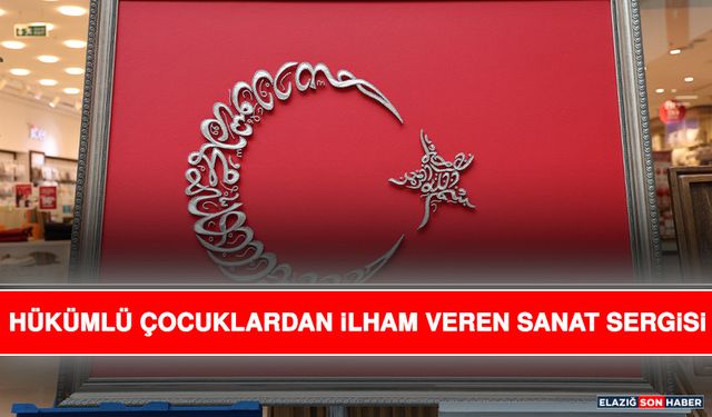 Hükümlü Çocuklardan İlham Veren Sanat Sergisi