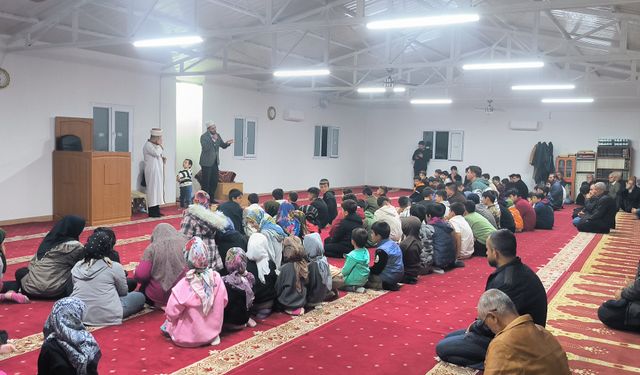 Malatya'da 'Çocuklarla camide buluşuyoruz' etkinliği yapıldı