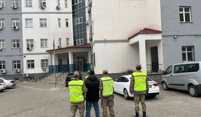 Muş'ta hakkında kesinleşmiş hapis cezası bulunan hükümlü jandarma devriyesinde yakalandı