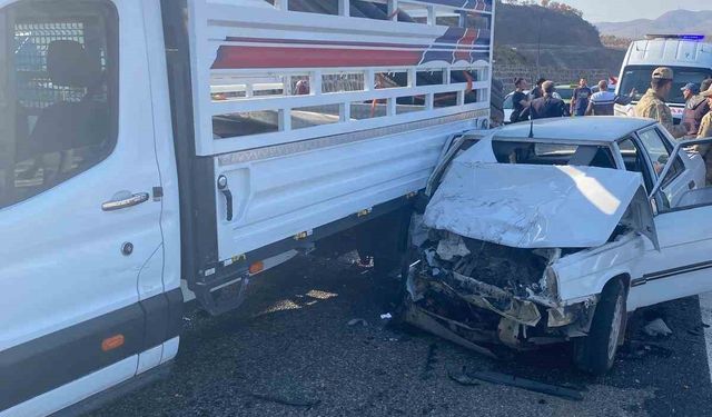 Solhan’da trafik kazası: 1 ölü, 3 yaralı