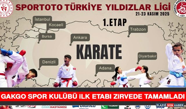 Gakgo Spor Kulübü İlk Etabı Zirvede Tamamladı