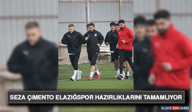 Seza Çimento Elazığspor Hazırlıklarını Tamamlıyor