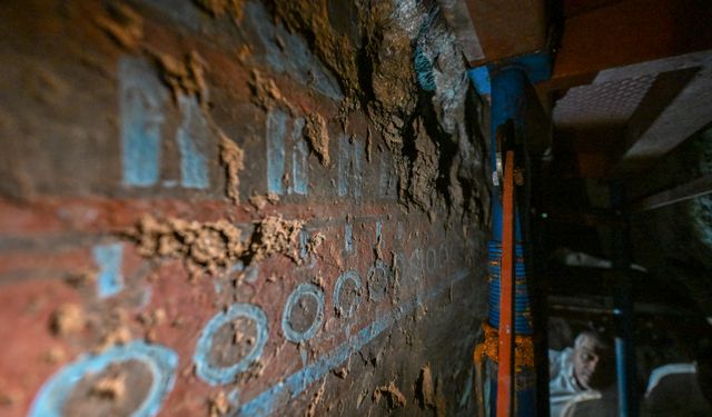 Urartuların yer altındaki gizemli yapısındaki duvar resimlerine özel koruma