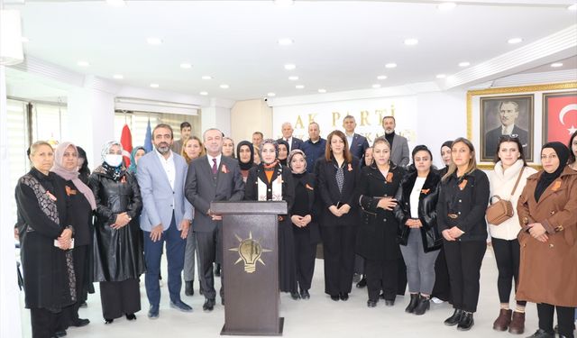 Van ve çevre illerde AK Parti'den kadına yönelik şiddetle mücadele açıklaması