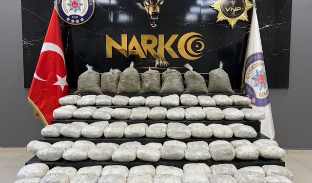 Van'da 134 kilo 460 gram uyuşturucu ele geçirildi