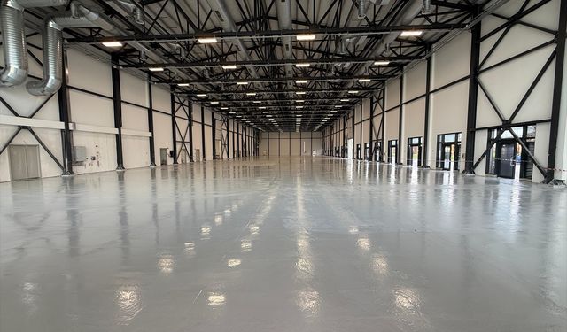 Vekon 75 günde tamamladığı çelik yapıyla etkinlik alanı kurdu