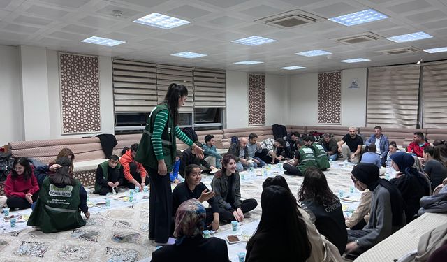 Yeşilay Hakkari Şubesi, üniversite öğrencilerine yönelik etkinlik düzenledi