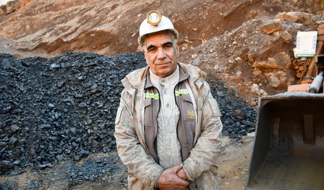 Adanalı madenci, 51 yıldır mesleğini sürdürüyor