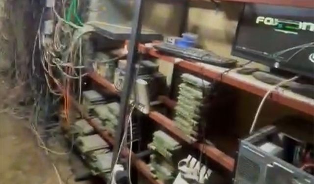 Ahır görünümünde tesis kurup kaçak elektrikle kripto para imal etmişler