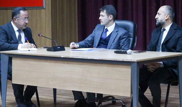 Çukurca'da 'Köylere Hizmet Götürme Birliği Meclis Toplantısı' yapıldı