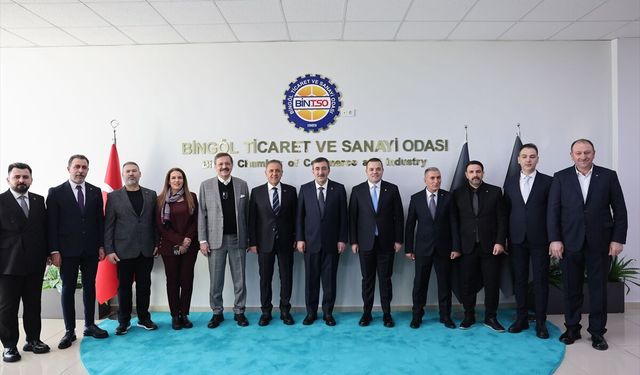 Cumhurbaşkanı Yardımcısı Yılmaz, 'Bingöl'ün Değerleri Buluşması ve Ödül Töreni'nde konuştu:
