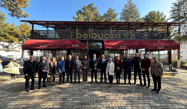 Doğanşehir'de öğrenciler ve protokol üyeleri kahvaltıda buluştu