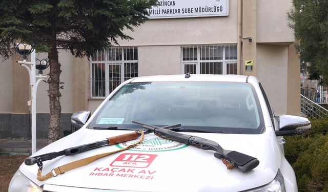 Erzincan'da yaban keçisi avlayan 3 kişiye 975 bin 563 lira ceza