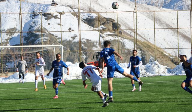 Hakkari Zapspor, konuk ettiği Batman Sasonspor'a yenildi
