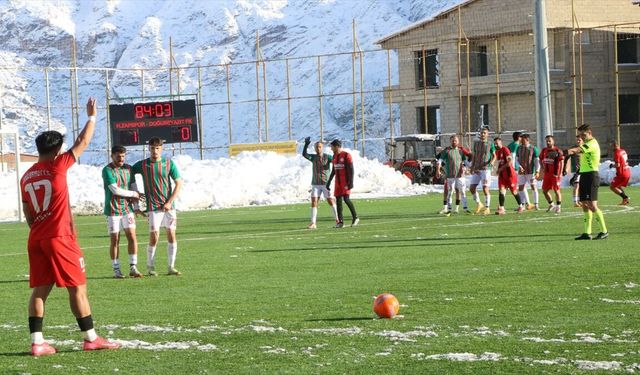 Hakkari Zapspor, konuk ettiği Doğubayazıt ekibini yendi