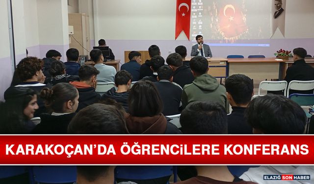 Karakoçan’da Öğrencilere Konferans