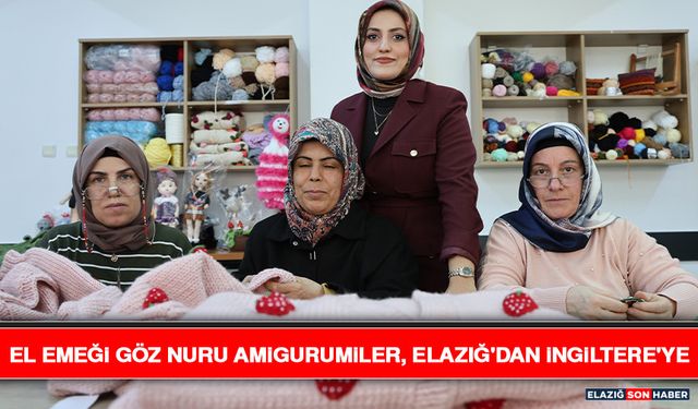 El Emeği Göz Nuru Amigurumiler, Elazığ'dan İngiltere'ye