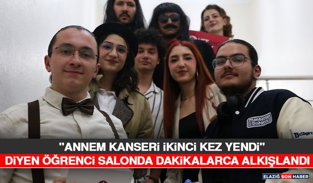 "Annem Kanseri İkinci Kez Yendi" Diyen Öğrenci Salonda Dakikalarca Alkışlandı