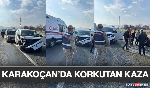Karakoçan’da Korkutan Kaza