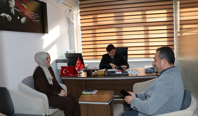 Keban Kaymakamı Atalık kurumları denetledi