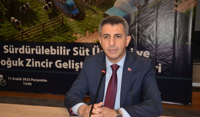 Muş'ta 'Sürdürülebilir Süt Üretimi ve Soğuk Zincir Geliştirme' semineri düzenlendi
