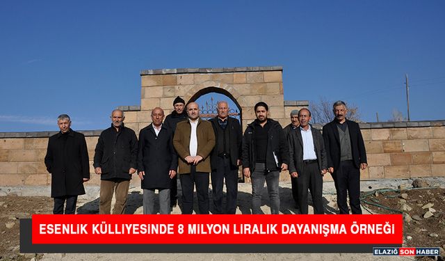 Esenlik Külliyesinde 8 Milyon Liralık Dayanışma Örneği