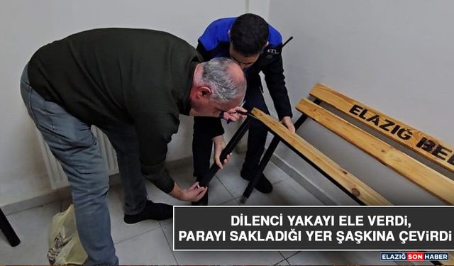 Dilenci Yakayı Ele Verdi, Parayı Sakladığı Yer Şaşkına Çevirdi