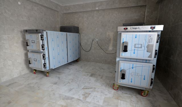 Sarıkamış'ta yapımı tamamlanan morg ve gasilhane hizmete girdi