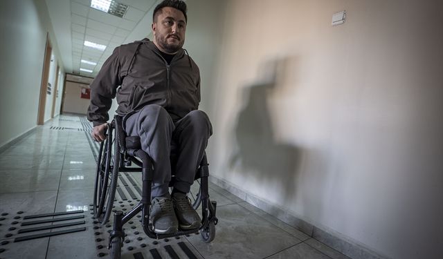 Sporla hayata tutunan engelli genç devlet desteğiyle iş hayalini gerçekleştirdi