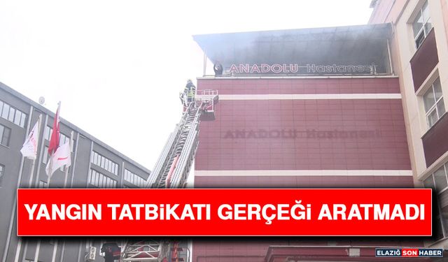 Yangın Tatbikatı Gerçeği Aratmadı