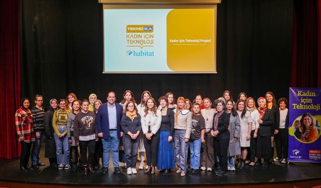 Teknosa'nın Kadın için Teknoloji projesinde yılın son eğitimi verildi