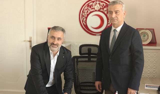 Türk Kızılay Muş Şube Gülbey Gümüştekin göreve başladı