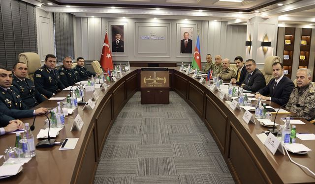 Türkiye ile Nahçıvan heyetleri Iğdır'da 'sınır güvenliği toplantısı' yaptı