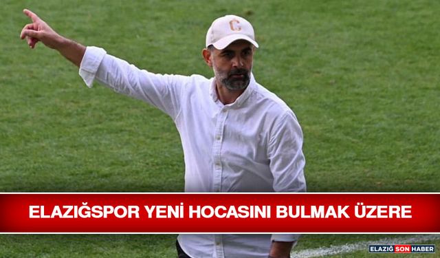 Elazığspor Yeni Hocasını Bulmak Üzere