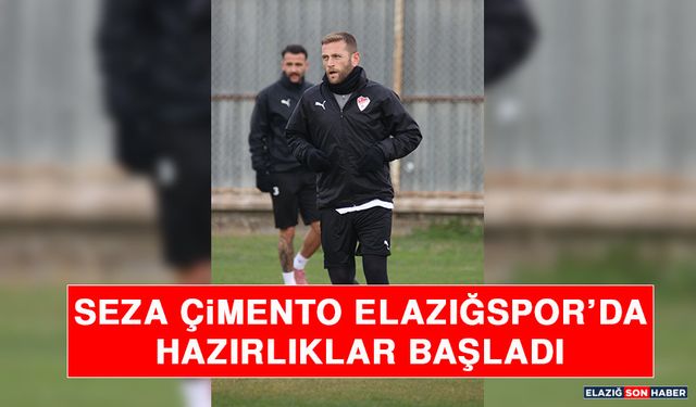 Seza Çimento Elazığspor’da Hazırlıklar Başladı
